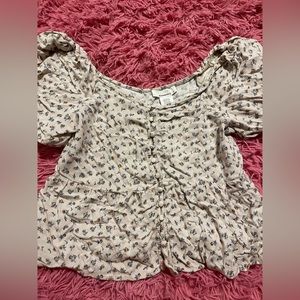 cute going out floral top 💐